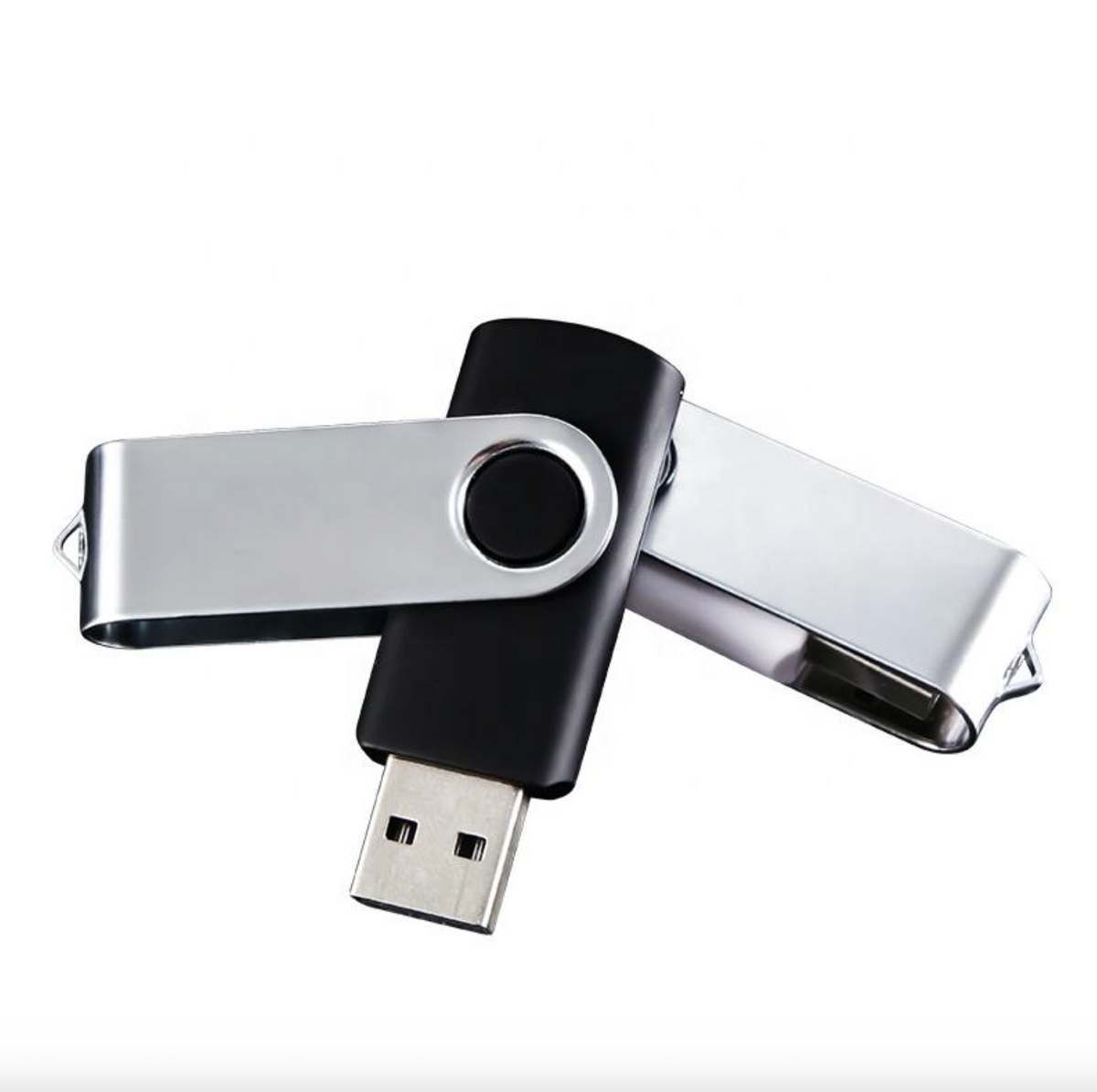 Swivel USB Flash Drive – Custom Logo Rotating Memory Stick for Personal & Promotional Use
