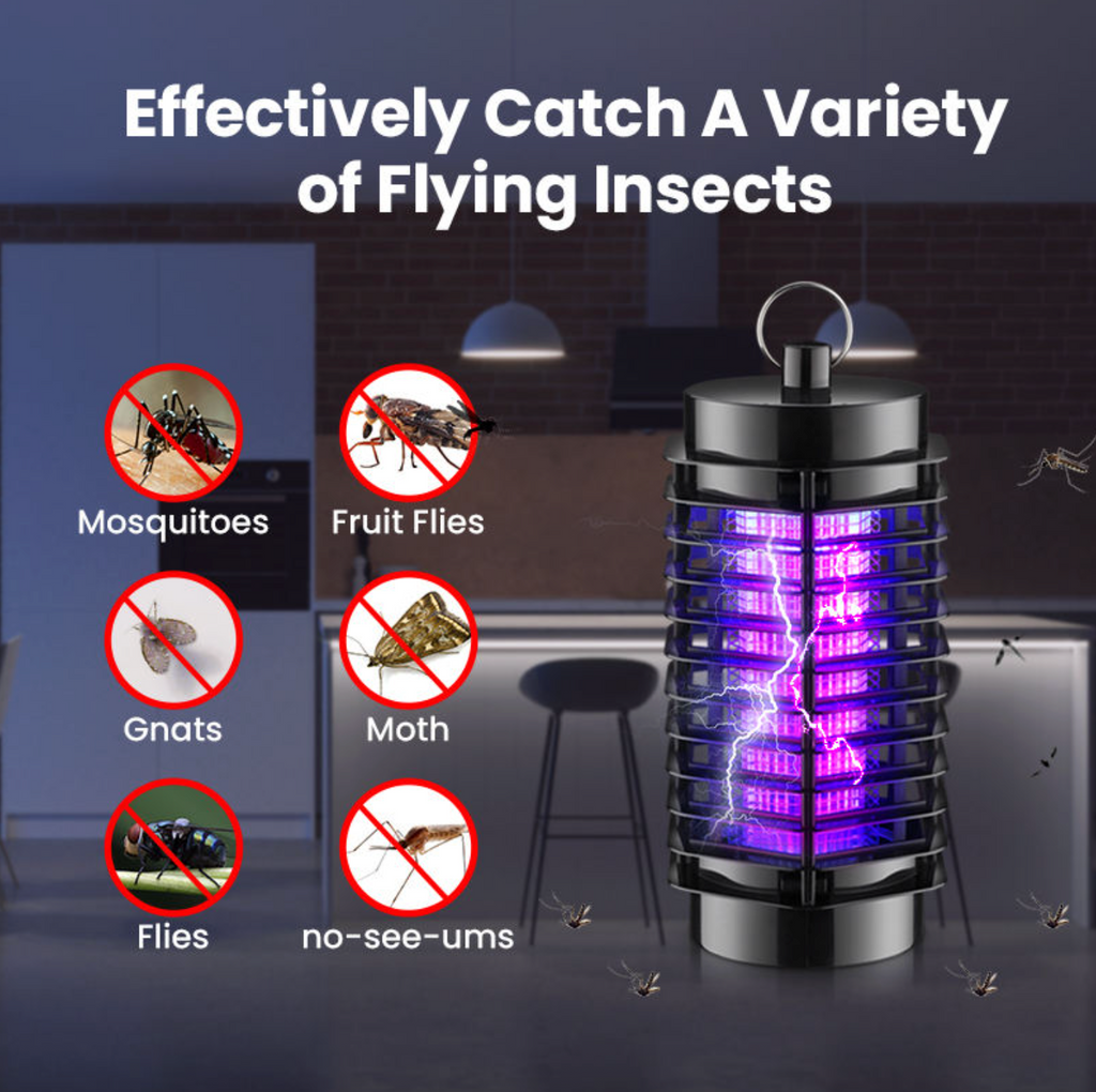 UV Mosquito Killer Lamp – Indoor Electric Insect Trap & Bug Zapper